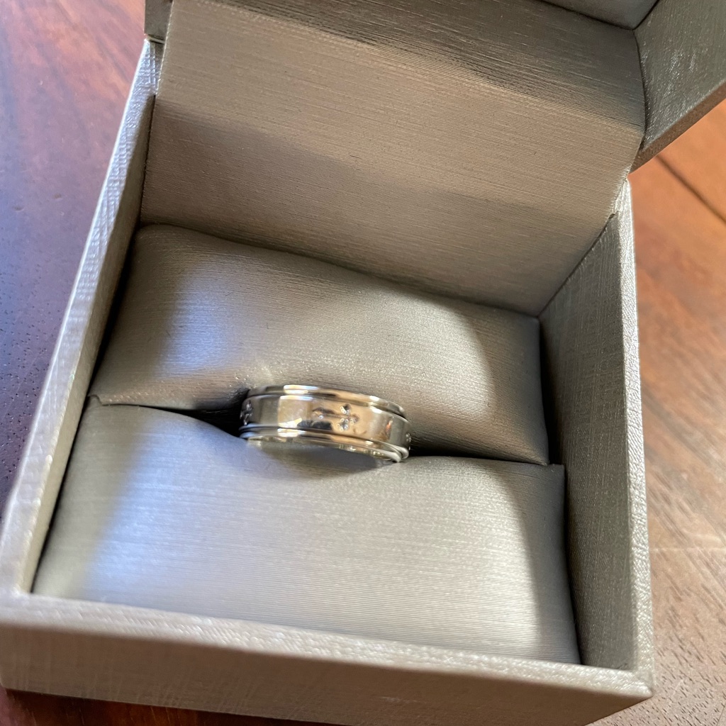 Ss Spinner Ring